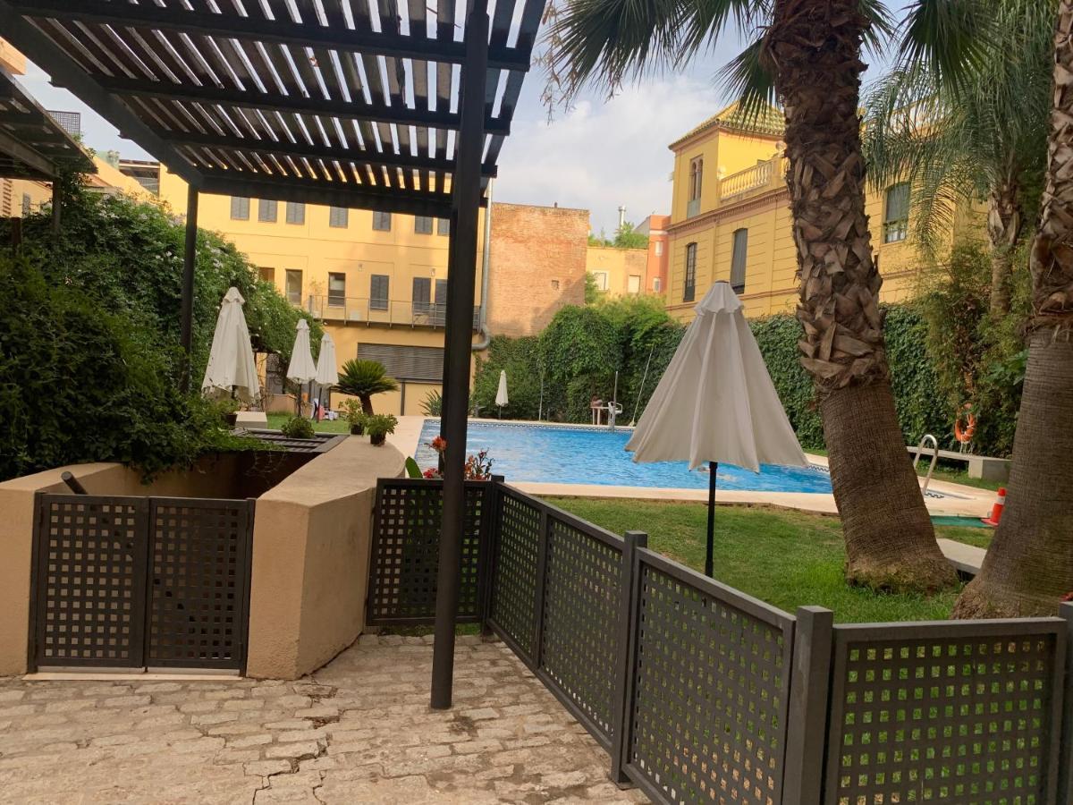 Apartamento Proximo Al Centro De 2 Dormitorios Con Piscina. Sevilla Exterior foto